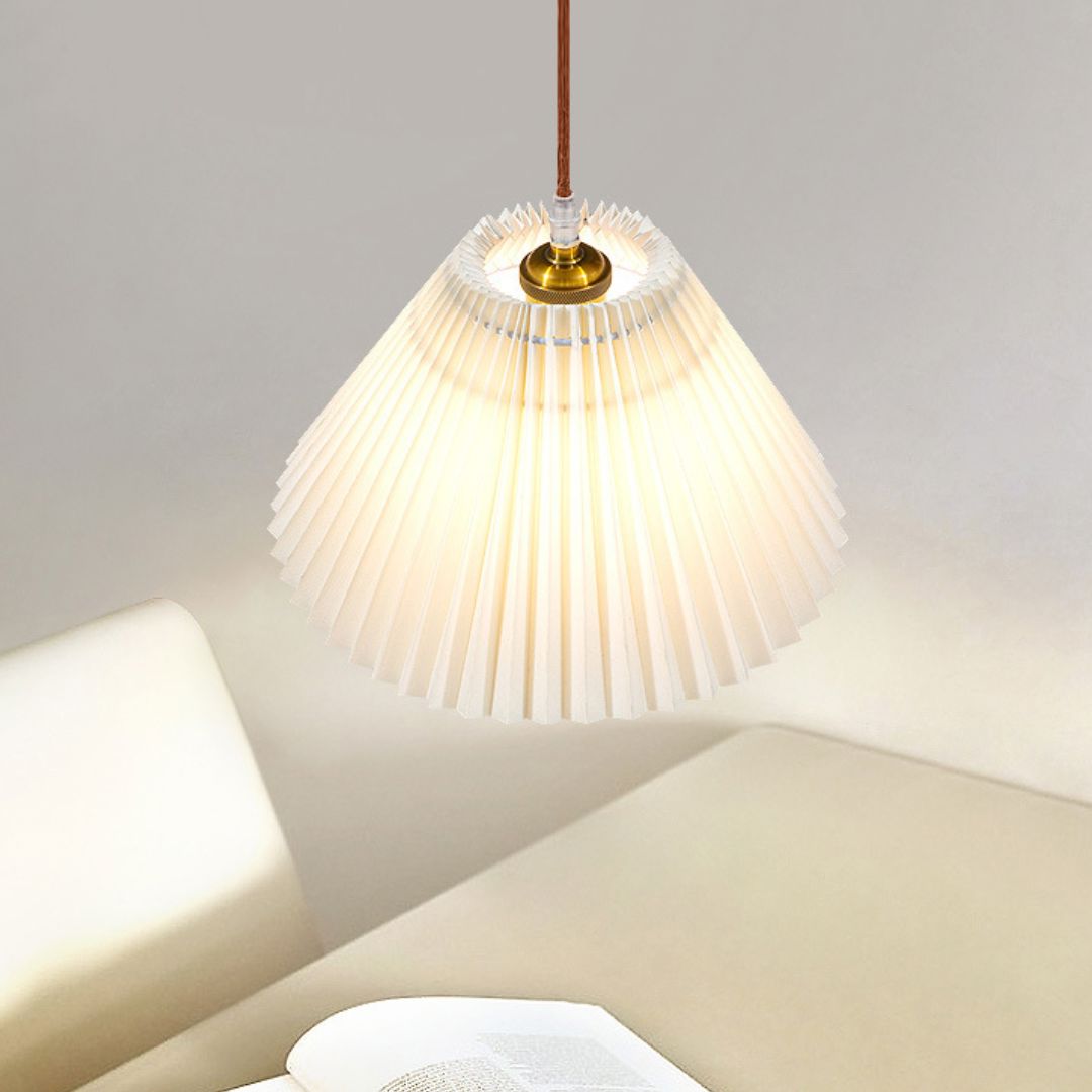 Lustre Pendente Origami Nordic Plissé