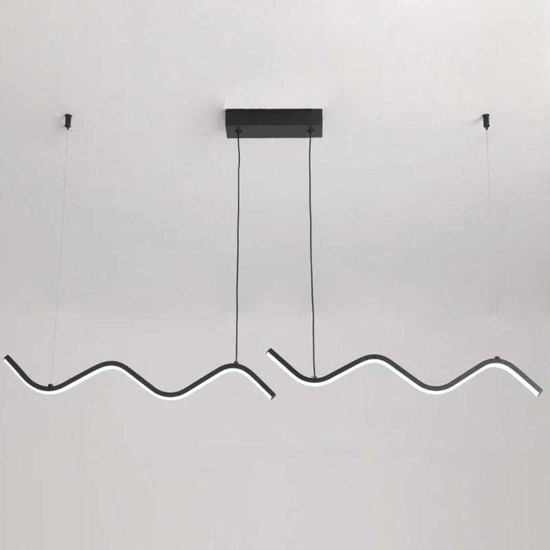 Lustre Pendente Stone Light Led para Sala Cozinha Balcão