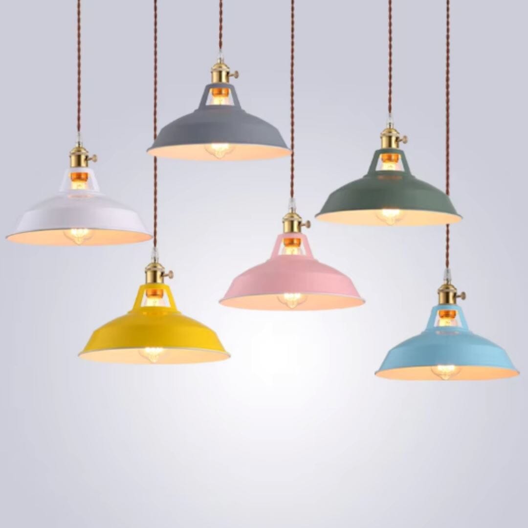 Lustre Pendente Vintage Lighting Macaron - Decors