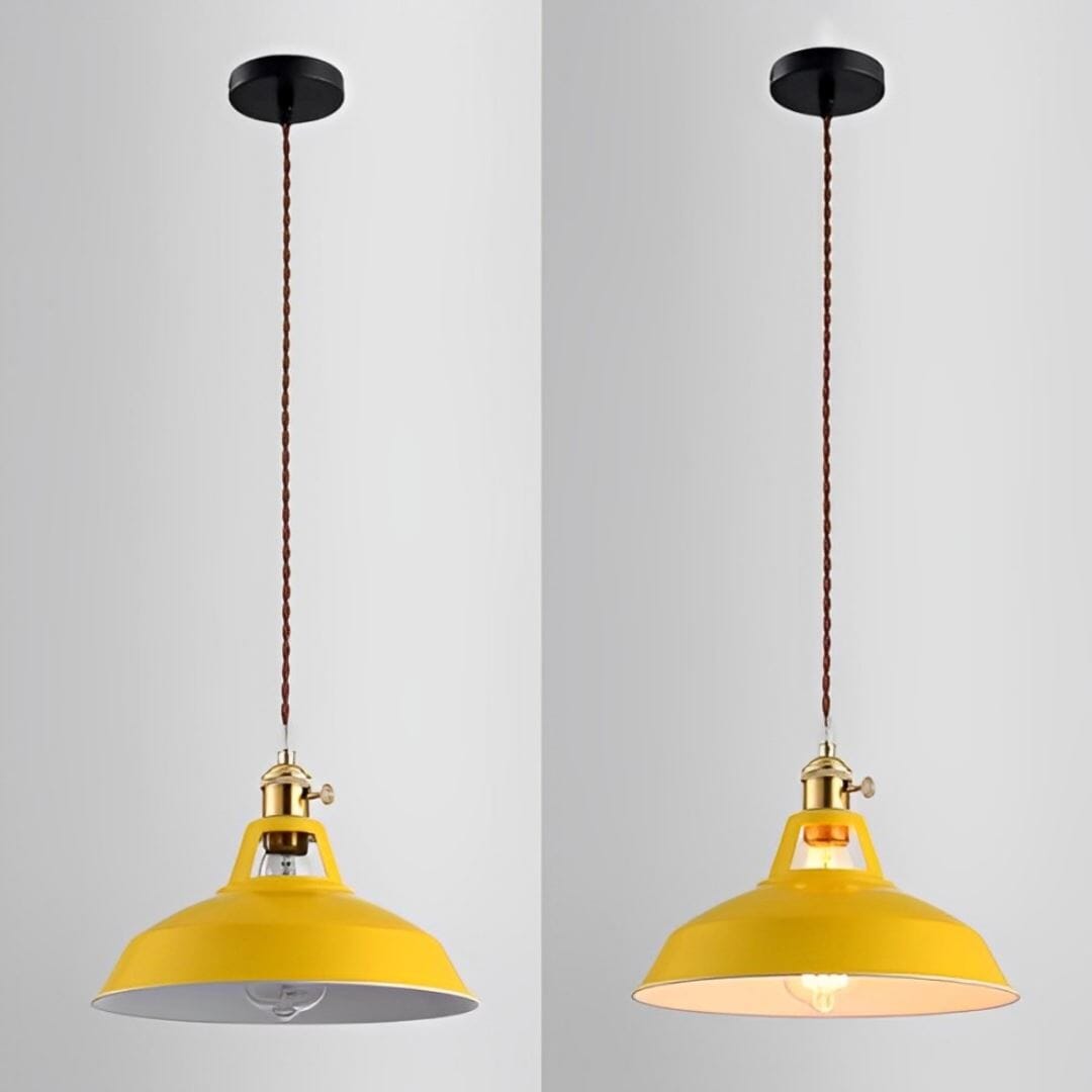 Lustre Pendente Vintage Lighting Macaron