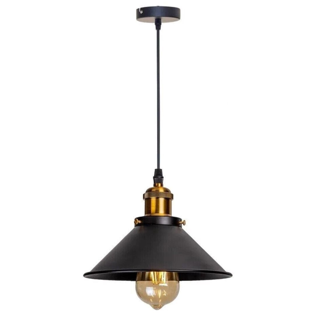 Lustre Pendente Vintage Retrô para Quarto Cozinha Balcão - Decors