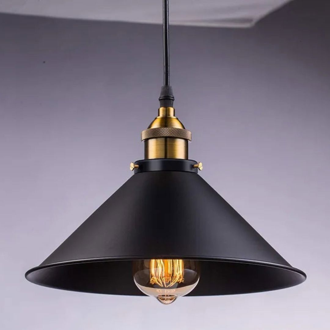 Lustre Pendente Vintage Retrô para Quarto Cozinha Balcão