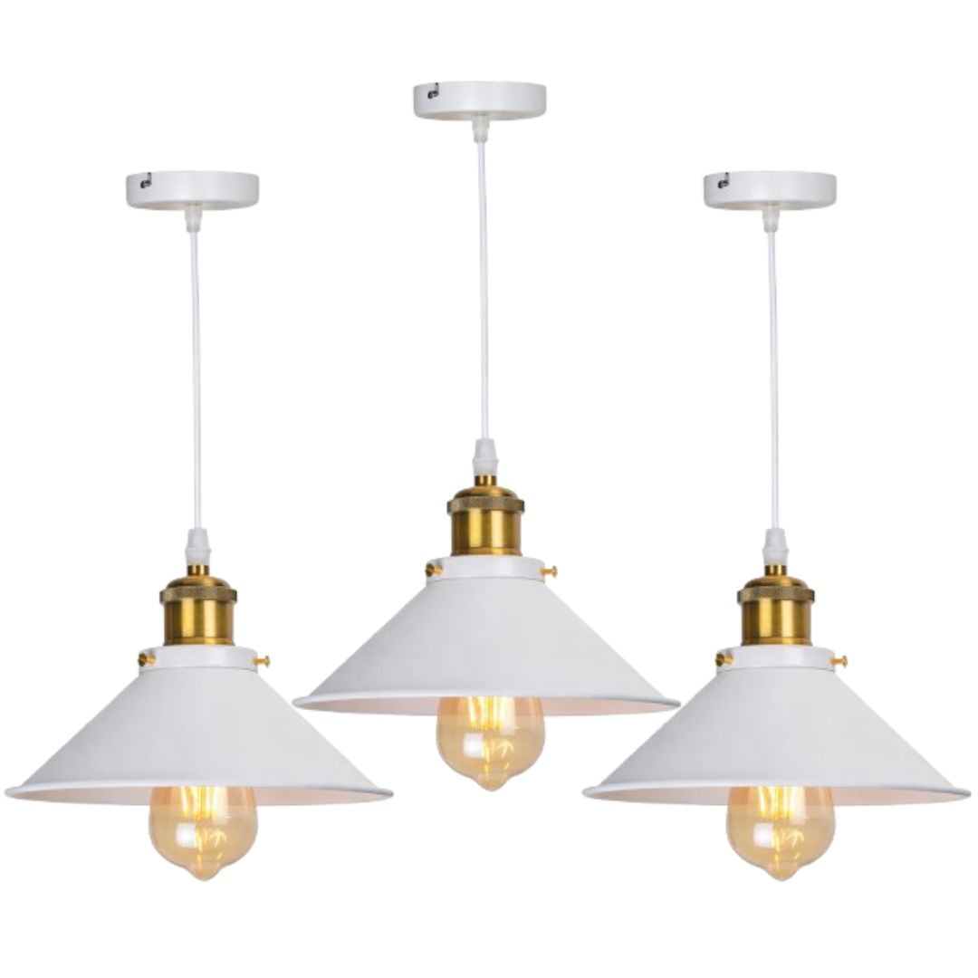 Lustre Pendente Vintage Retrô para Quarto Cozinha Balcão