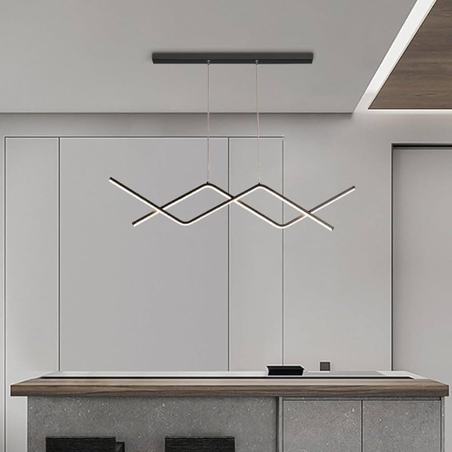 Lustre Pendente Wave Line II em Led - Decors