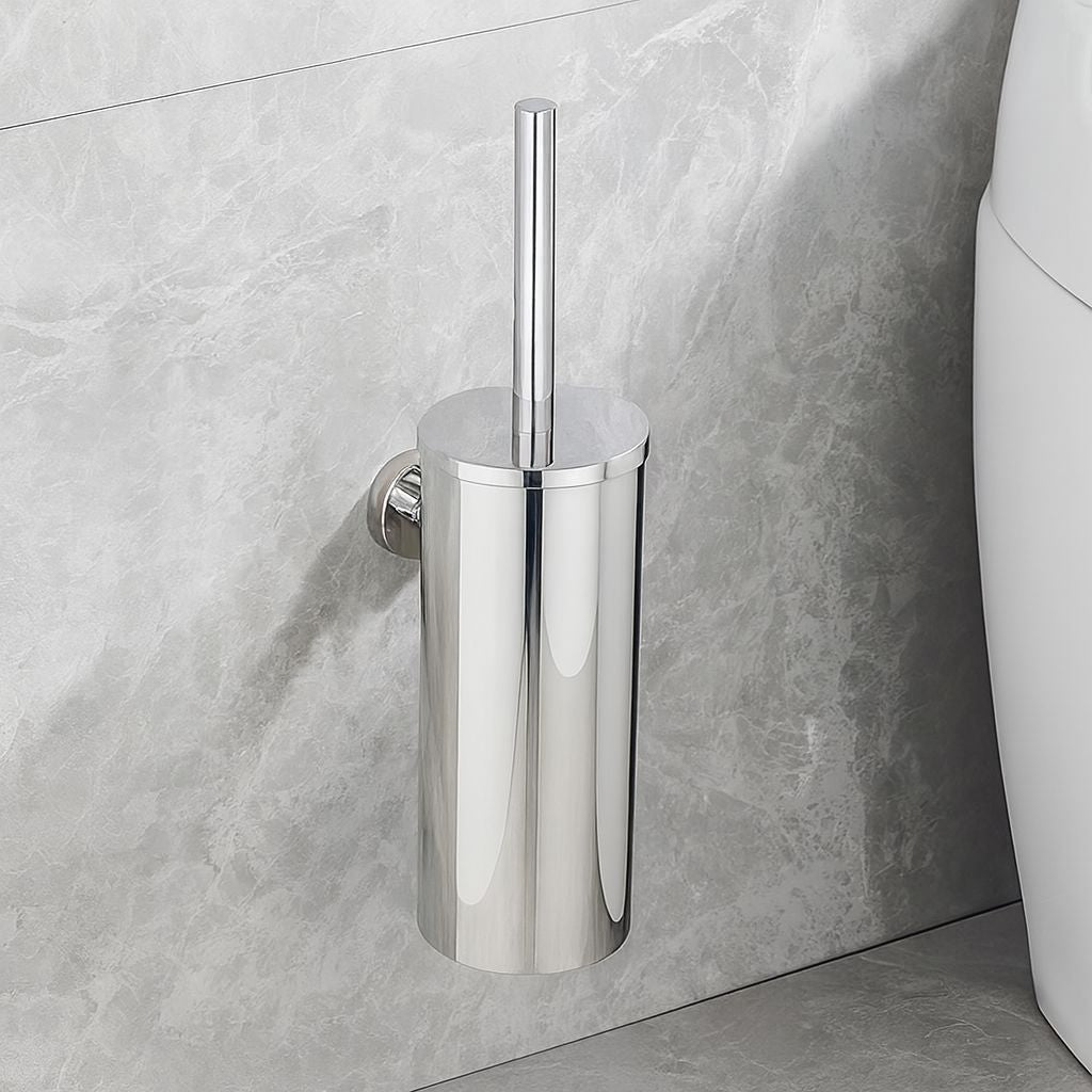 Suporte Limpador para Banheiro Pure Clean de Aço Inoxidável