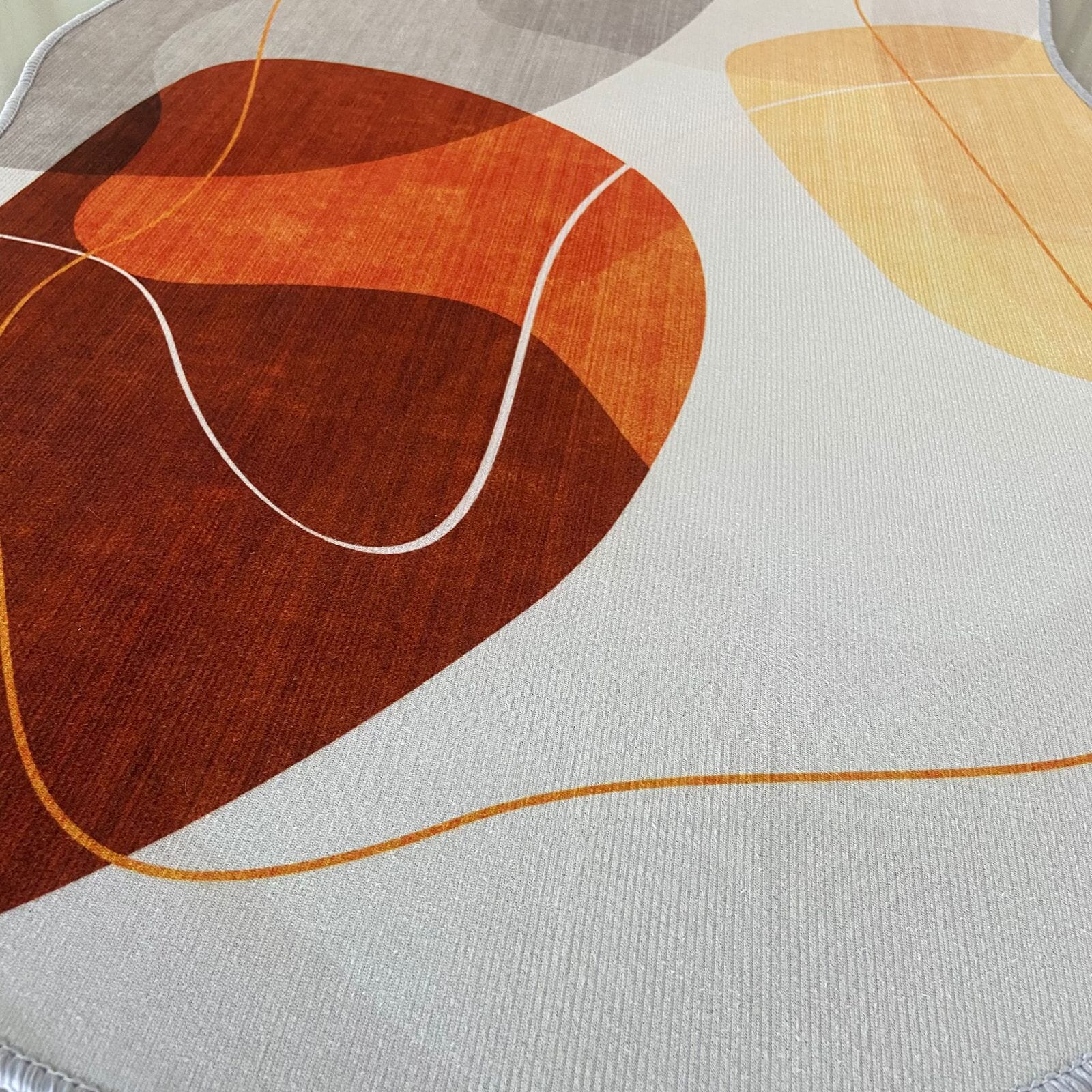 Tapete Decorativo Orgânico Abstrato Irregular para Sala - Gemas - Decors