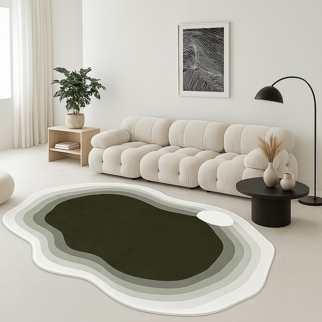 Tapete Decorativo Orgânico Abstrato Irregular para Sala - Glory Tones - Decors
