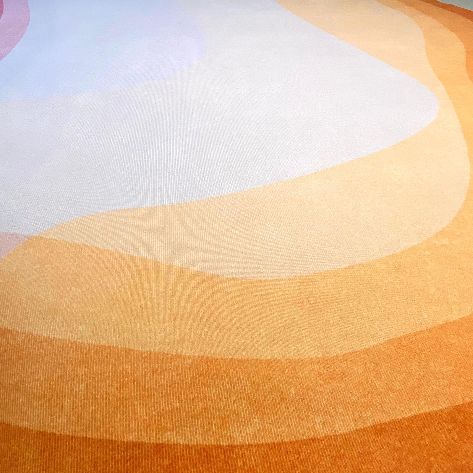 Tapete Decorativo Orgânico Abstrato Irregular para Sala - Warm Tones - Decors