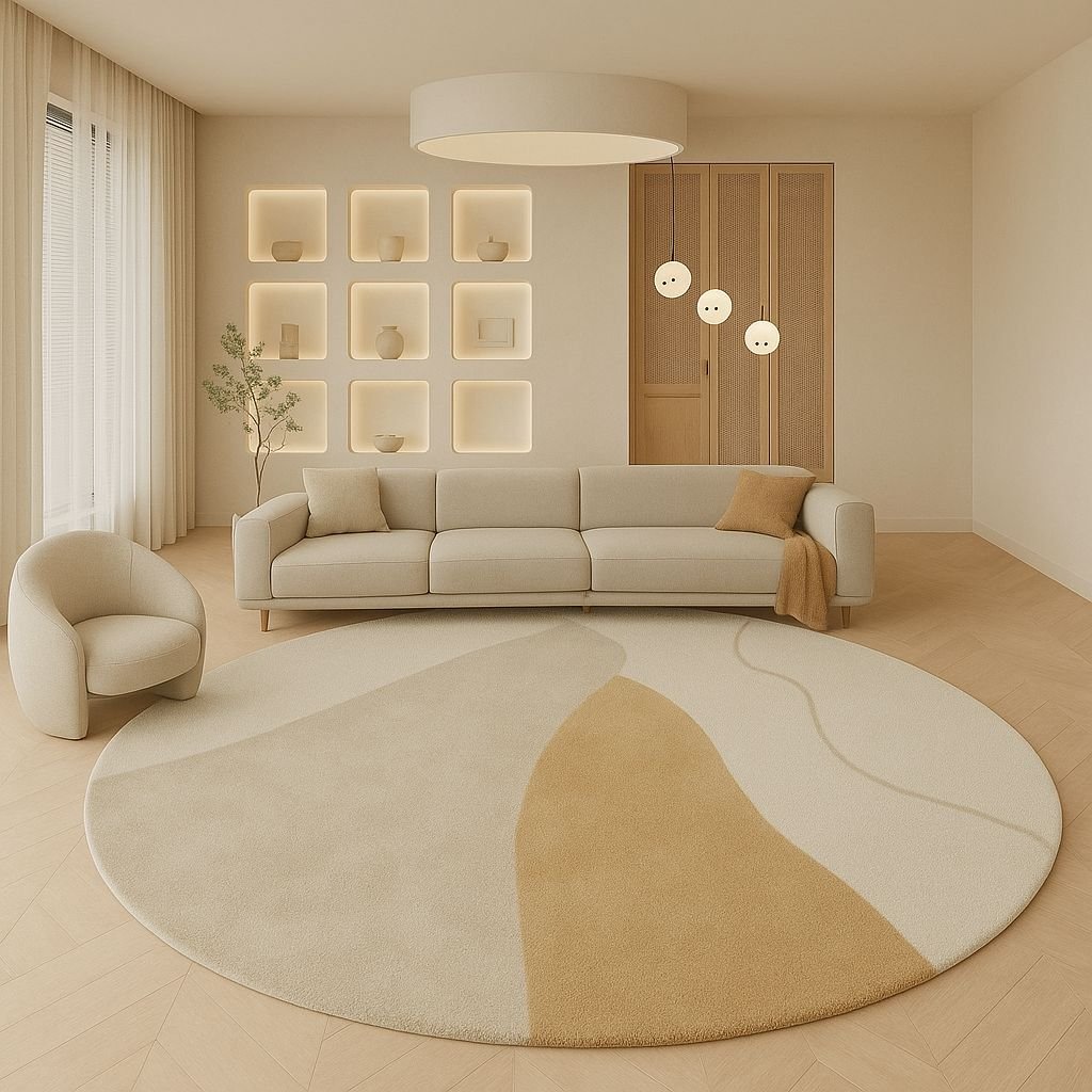 Tapete Decorativo Orgânico Redondo Thyra - Decors