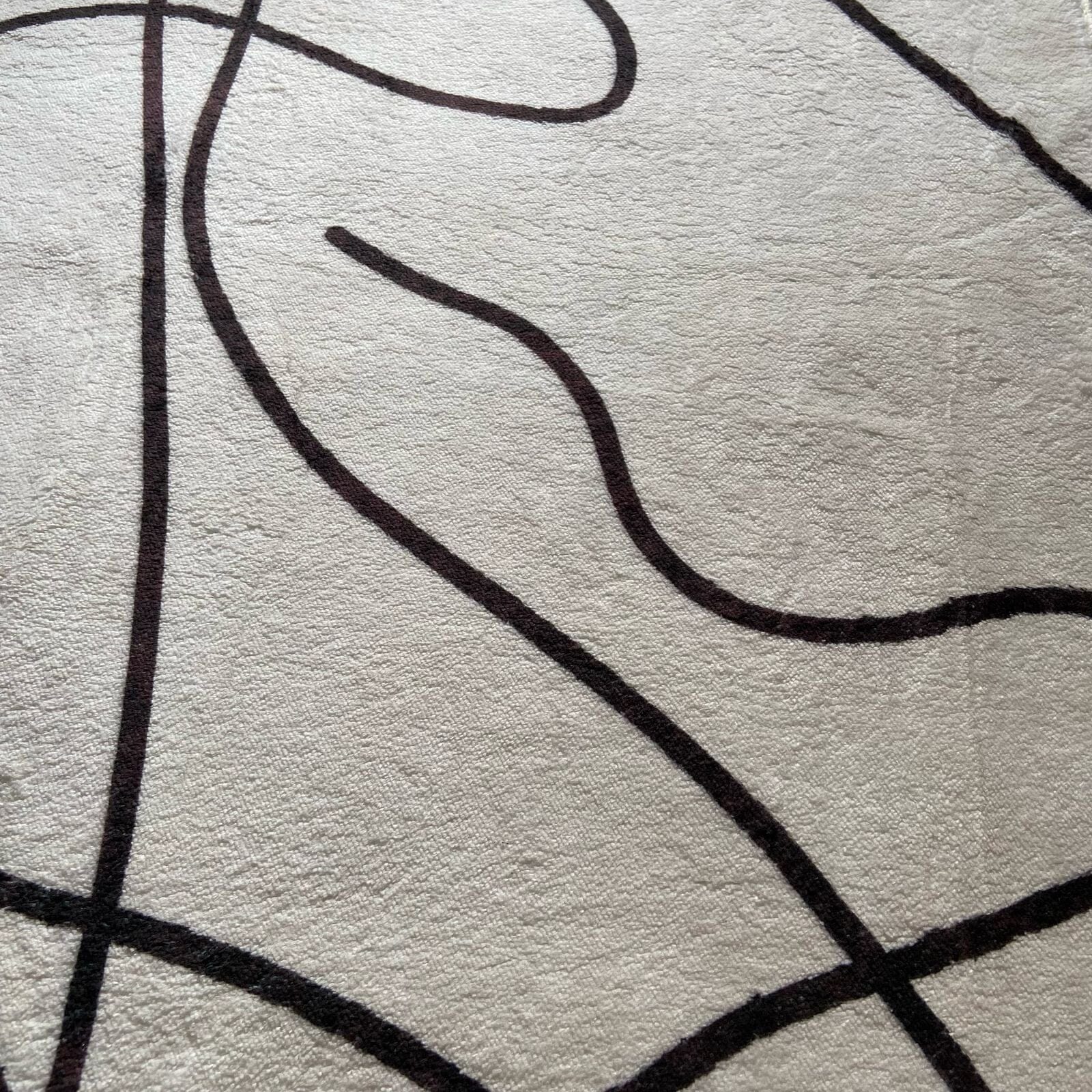 Tapete Decorativo Orgânico Retangular - Mash Irregular - Decors