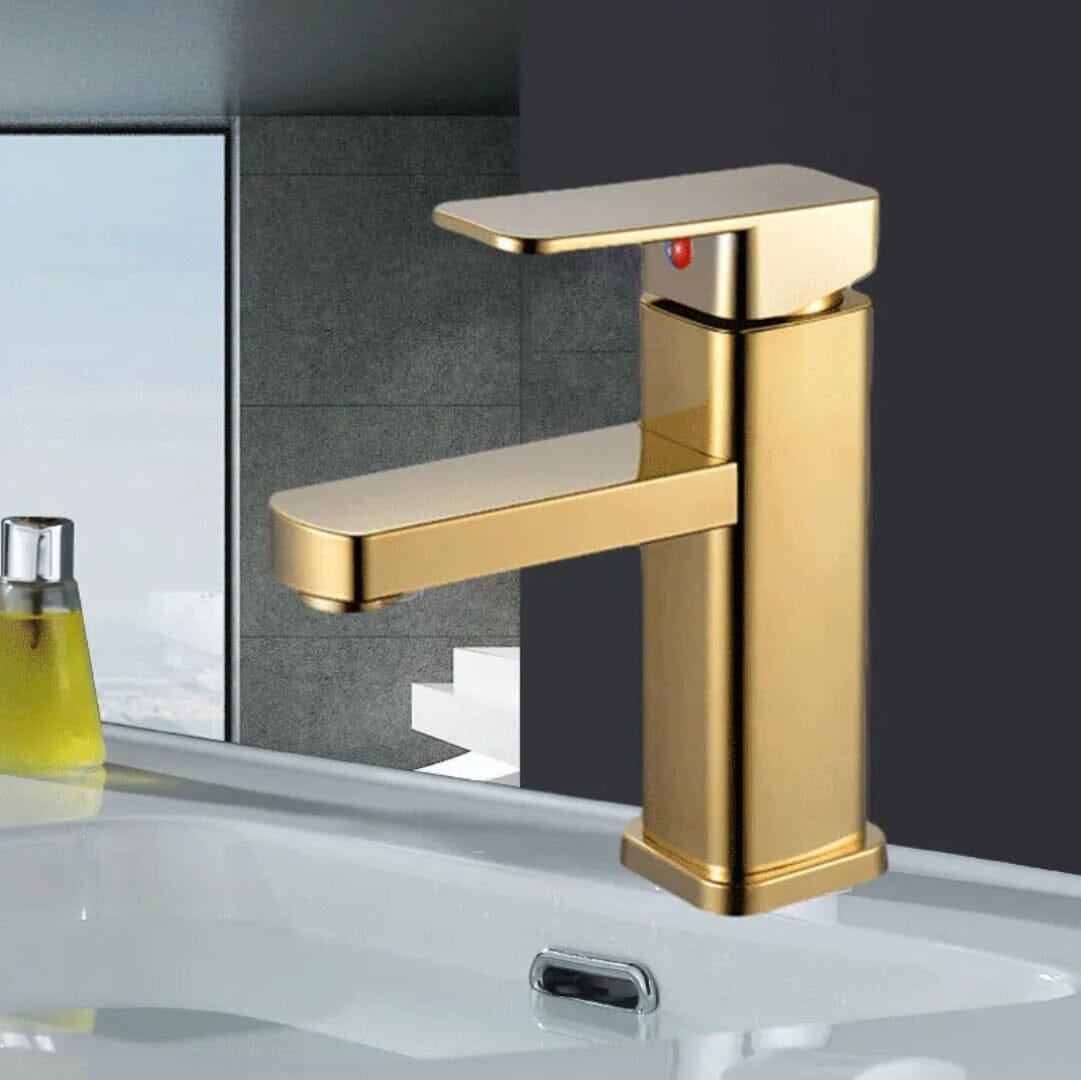 Torneira Bicolor Ret Monocomando - Água Quente e Fria - Decors