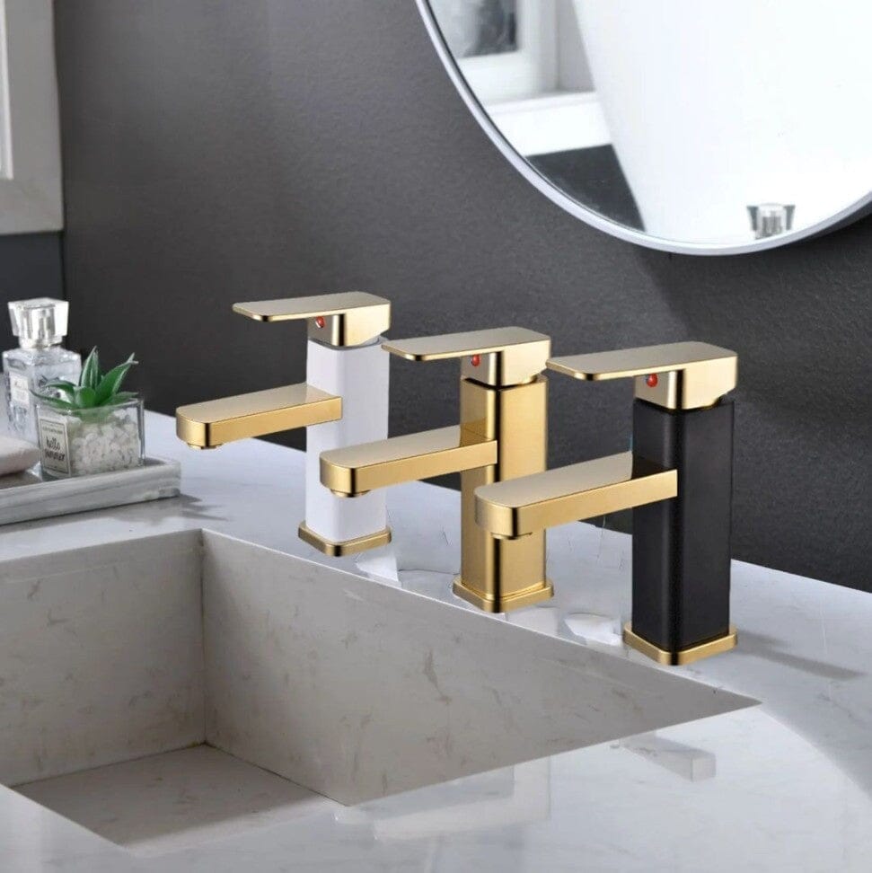 Torneira Bicolor Ret Monocomando - Água Quente e Fria - Decors