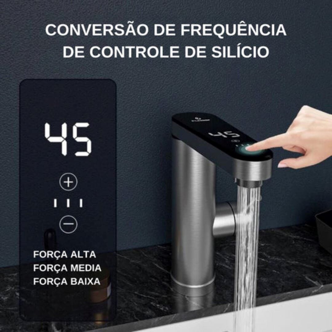 Torneira Elétrica ThermoFlex com Display Touch LED 220V