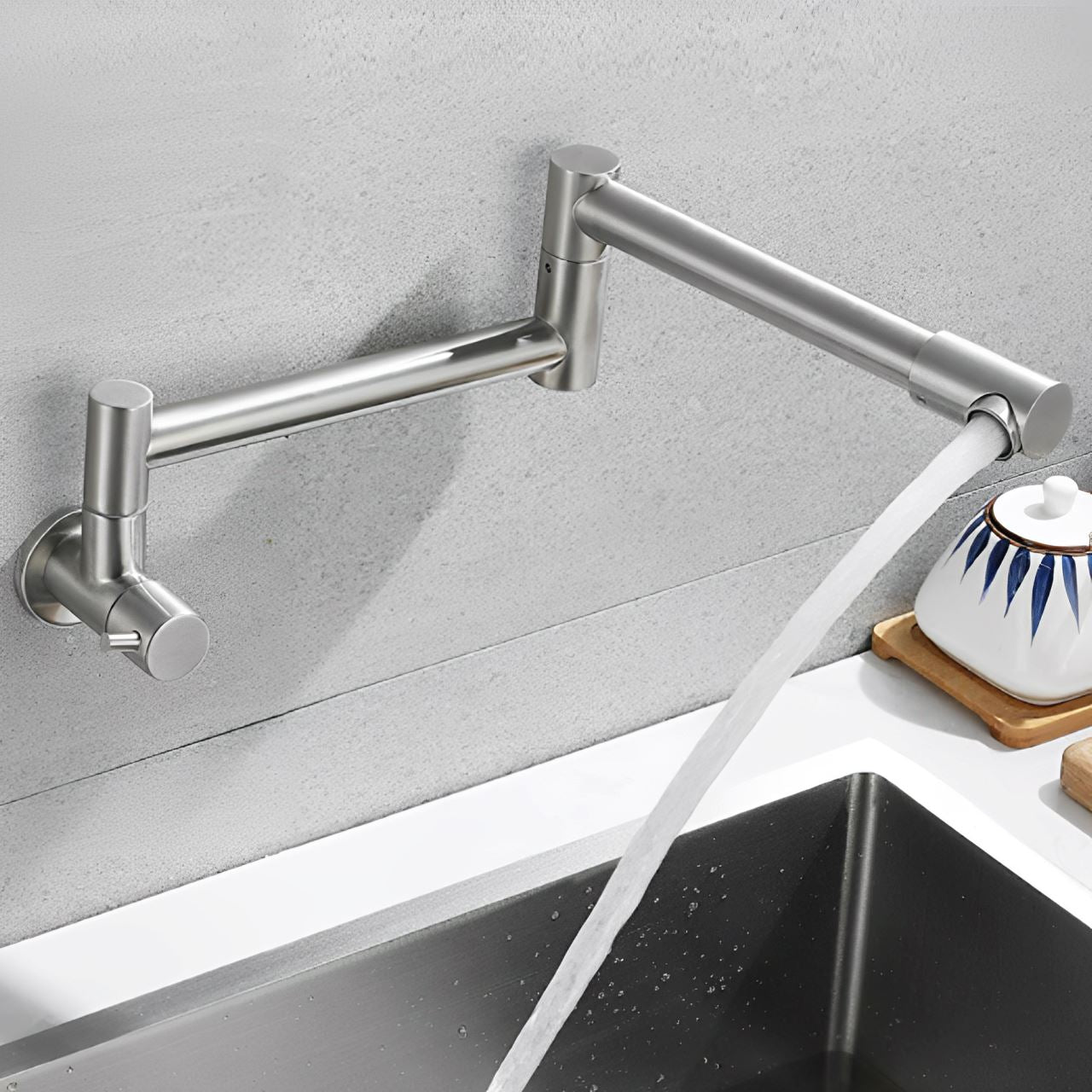 Torneira Gourmet Articulada Salf Hídrica 360° - 38cm