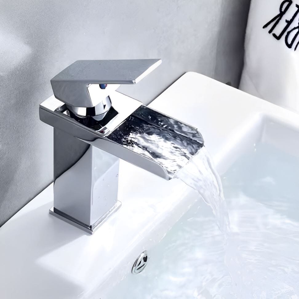 Torneira Minimalista Lift Inox - Monocomando para Lavabo