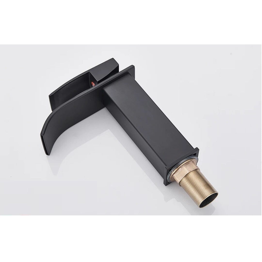 Torneira Monocomando Cascata Slim 19cm - Aço inoxidável e Água Quente e Fria - Decors