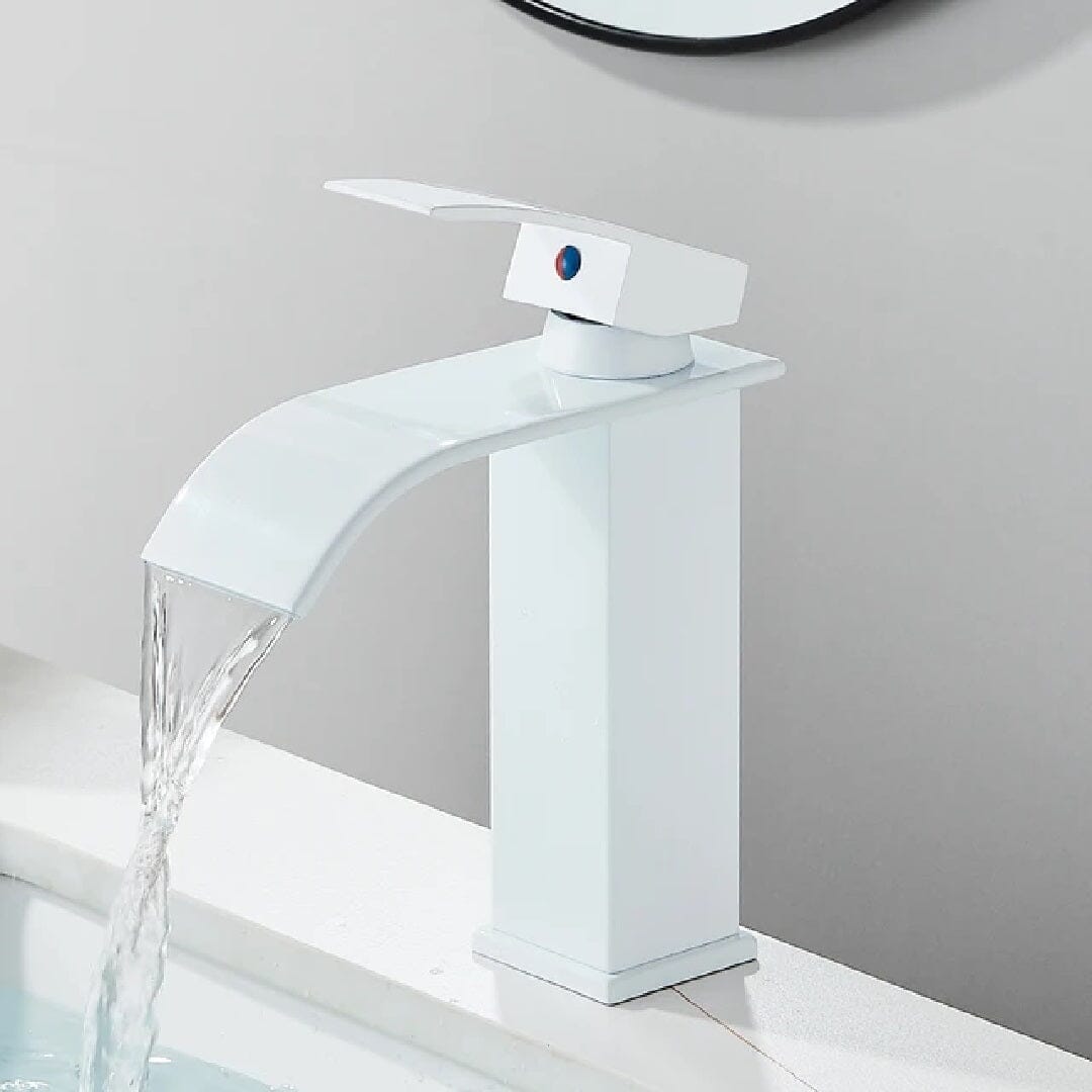 Torneira Monocomando Cascata Slim 19cm - Aço inoxidável e Água Quente e Fria