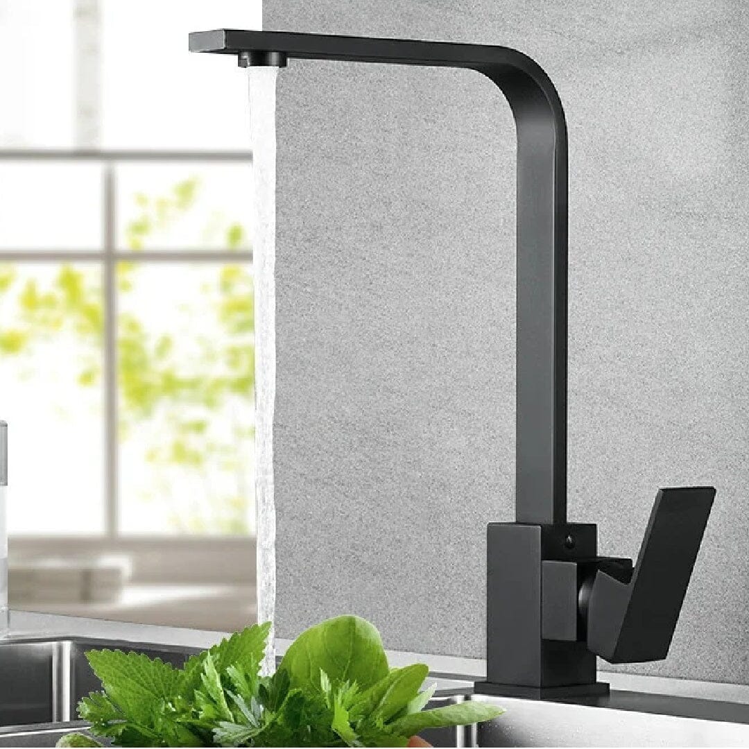 Torneira Monocomando FlexHydra 360° - Aço inoxidável e Água Quente e Fria - Decors