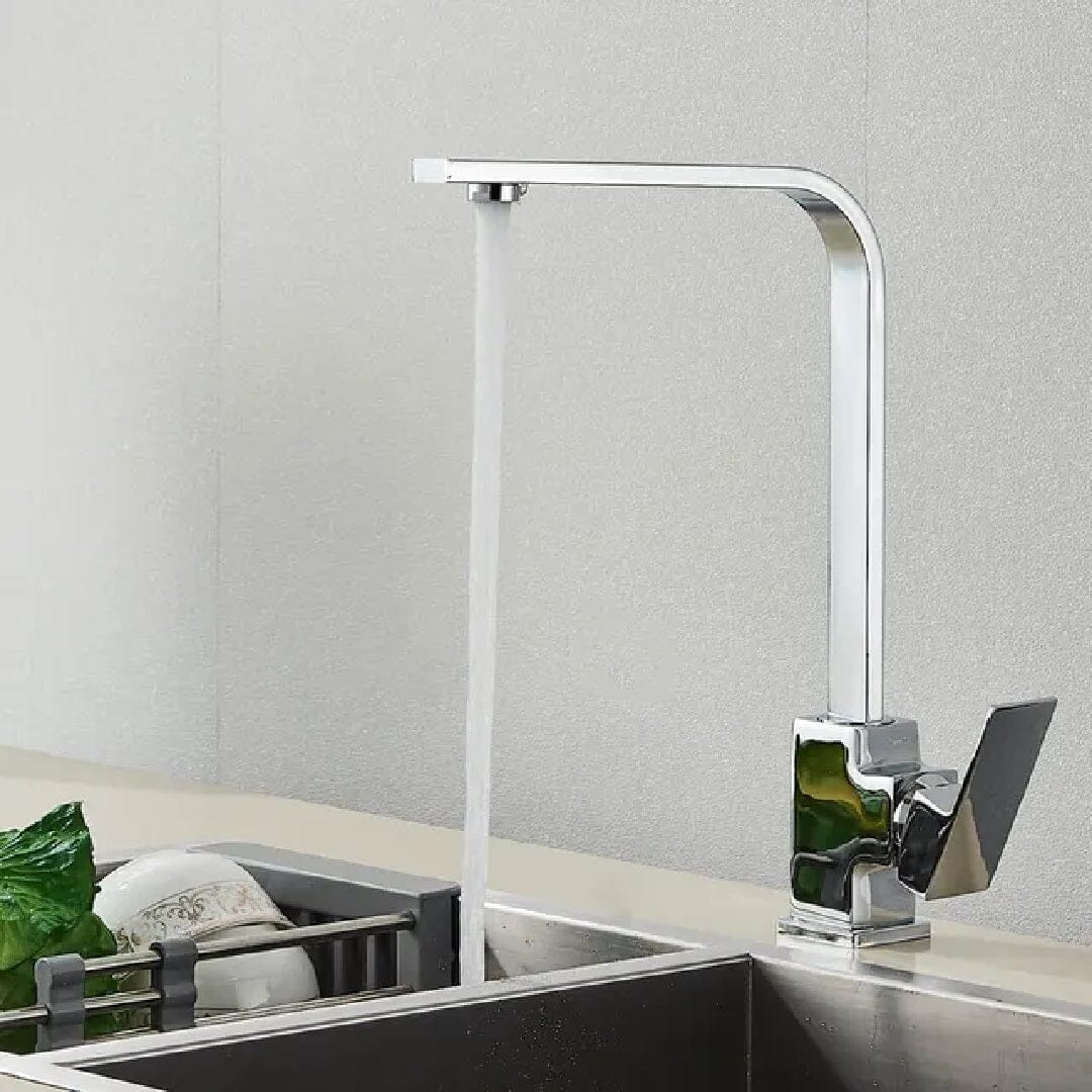 Torneira Monocomando FlexHydra 360° - Aço inoxidável e Água Quente e Fria - Decors