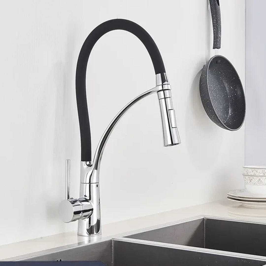 Torneira Móvel Chrome Pull Down