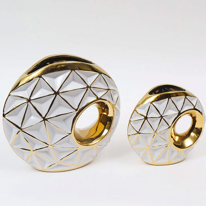 Vaso de Luxo Banhado a Ouro Charlotte - Decors